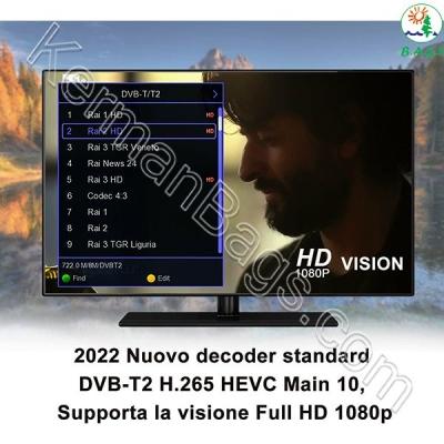 گیرنده دیجیتال DVB-T مدل H.265 HEVC Main 10